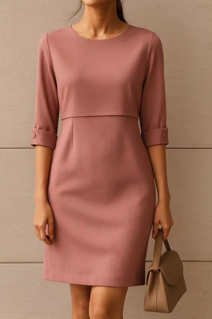 dress inara wool moiztex